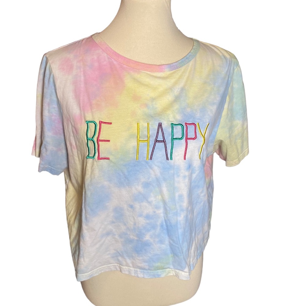 Shein ‘Be Happy’ Crop Top